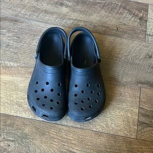 CROCS Black Slip-On Sandals